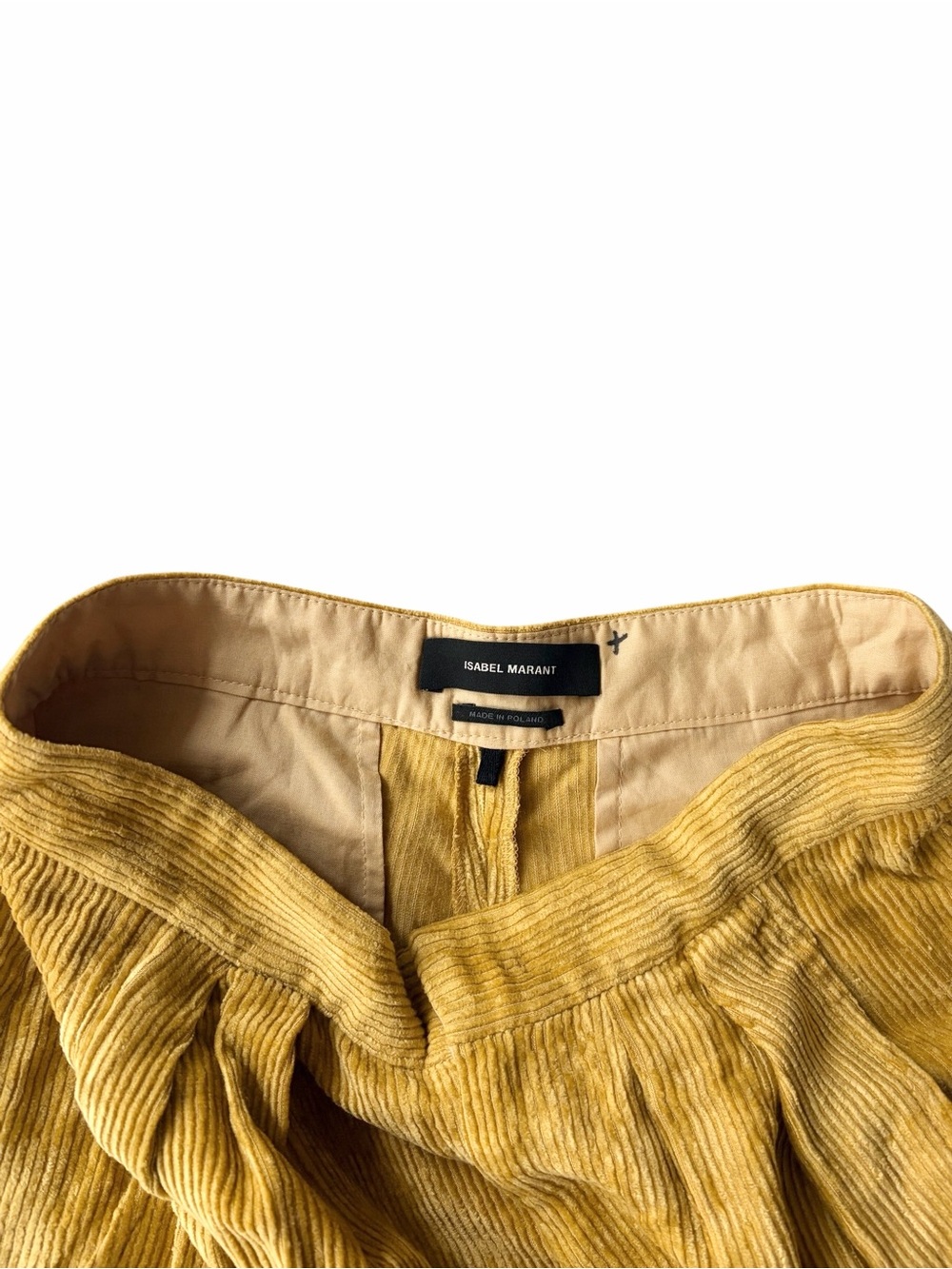 Isabel Marant Fany Pleated Corduroy - Picture 6 of 12